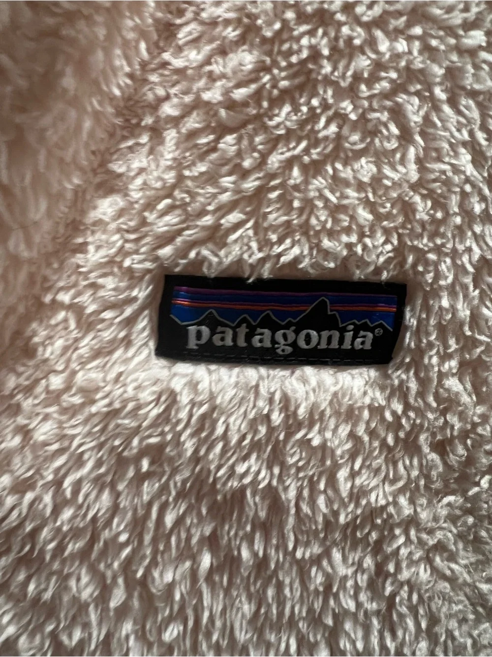 Patagonia Women's Plush Half-Zip Fleece Pullover - Pale Pink Medium